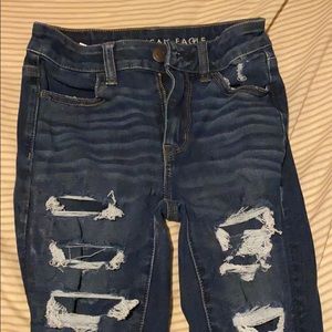 American eagle stretchy jeans size 00